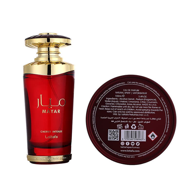 High Quality Lattafa MAYAR Luxury Red Tin Can Perfume for Men and Women Arabic Dubai Middle East Best Seller