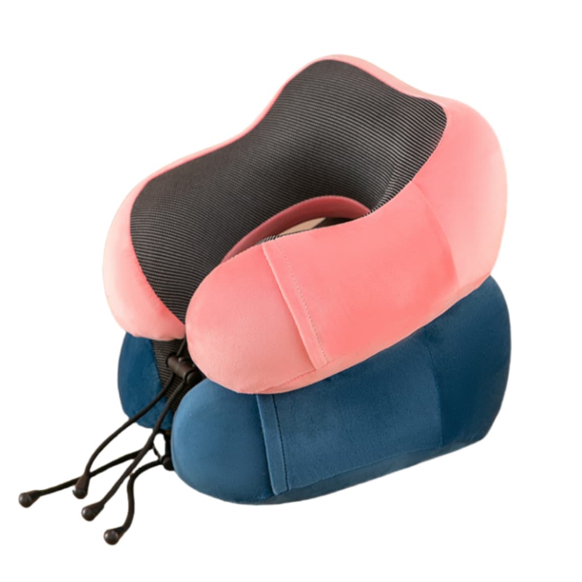 U-shaped Memory Foam Travel Pillow Office Nap Pillow with Printed Logo Portable Neck Support Pillow for Driving
