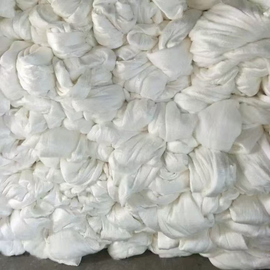 Nantong direct mulberry silk filament raw material, single and double cocoon silk padding, semi-finished bare padding, pupa lining material wholesale