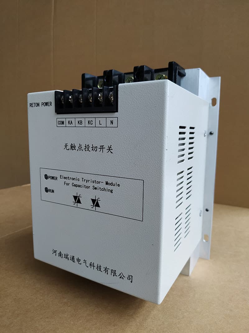 Thyristor Controlled Silicon Switch Dynamic Non-Contact Switching Switch - Fast Response, Phase-Segregated Compensation, Zero-Crossing Switching