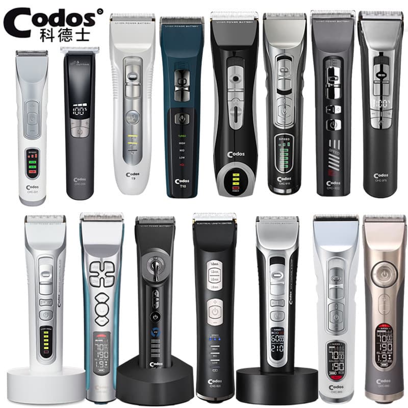 Codos Electric Hair Clipper Trimmer Rechargeable Professional Hair Cutting Kit for Barbers and Home Use