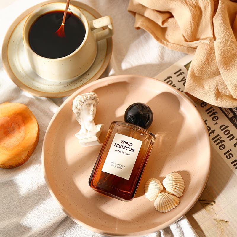 Fengmujin Original Niche Coffee Time Women's Perfume, Gourmand Fragrance, Long-Lasting Subtle Scent, Fresh and Natural 50ml