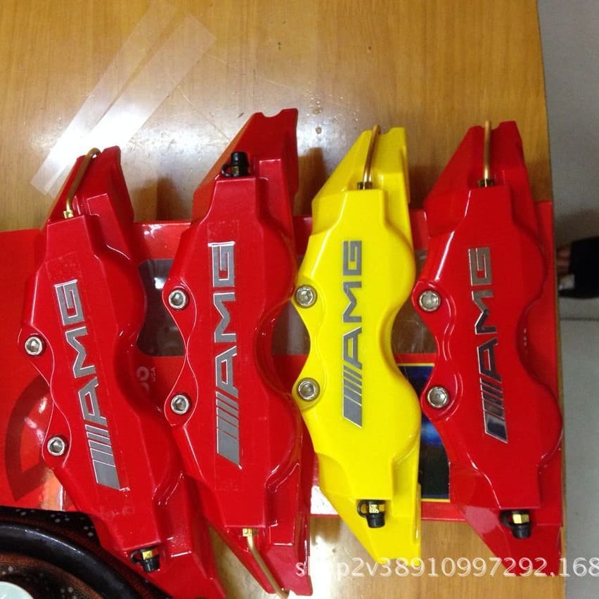 Mercedes-Benz E-class C-class R-class G-class CL-class decorative brake caliper cover modified AMG caliper cover/set car caliper cover