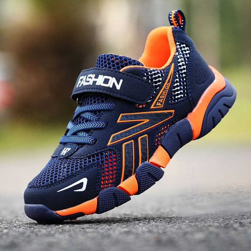 Boys' Sports Shoes, Spring/Autumn/Summer Styles, Kids' Running Shoes, Mesh Breathable, Medium to Large Kids' Summer