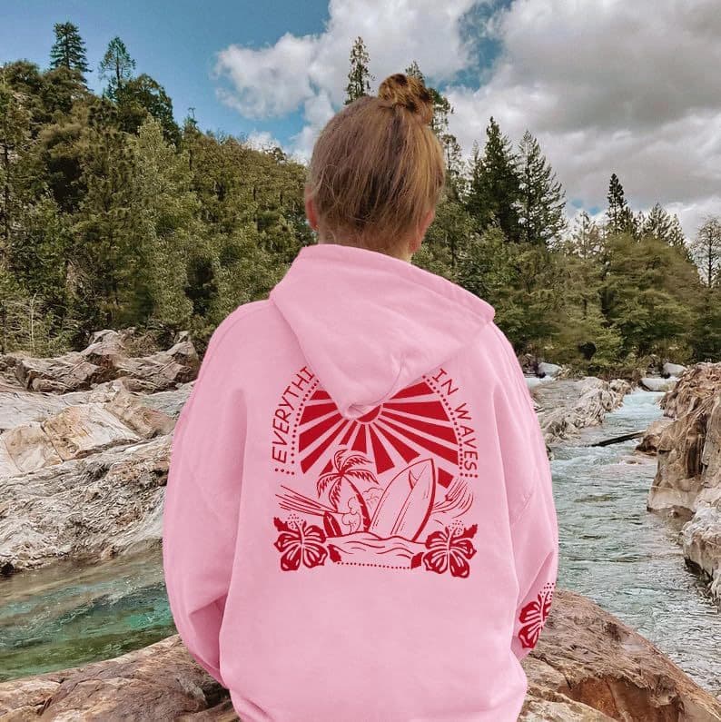Cross-border European and American women's fashion new arrivals, hot-selling trendy hooded sweatshirt with fleece lining, in stock for Amazon and independent sites