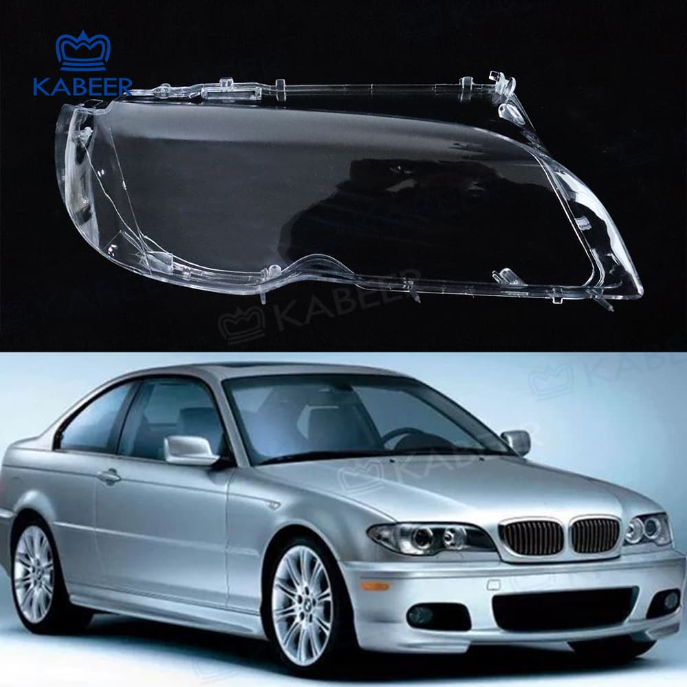 Suitable for BMW 3 Series E46 Four-Door 2003-2006 Headlight Cover Transparent Lamp Housing
