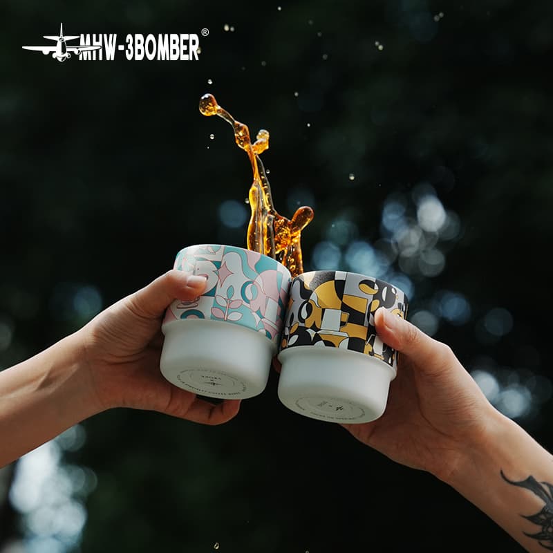MHW-3BOMBER x STTOKE Yingxuan Cup Coffee Cup Tasting Cup Sharing Cup Stackable Cup