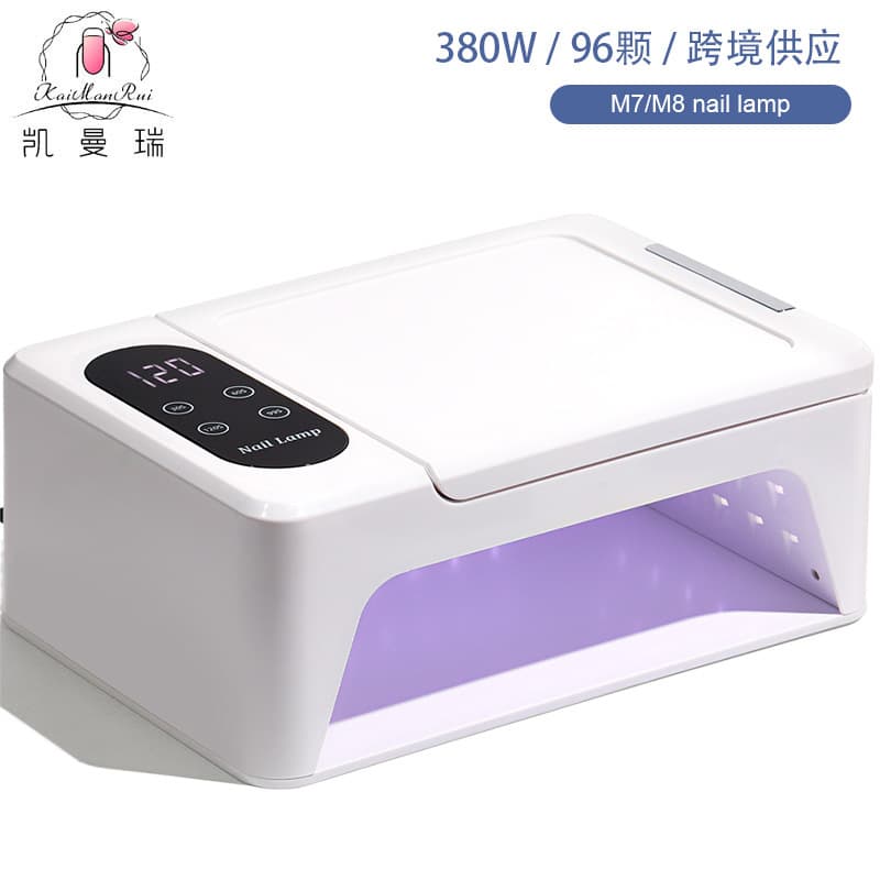 Large Space Nail Lamp for Nail Salons, Wearable Nail Curing Lamp with Removable Hand Rest, Multifunctional Nail Gel Lamp for Cross-Border Use