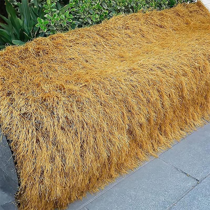 Carpet-style simulated thatched roof for homestays, farmhouses, rural flat roofs, scenic spots, outdoor decorations, sun protection, straw clothing