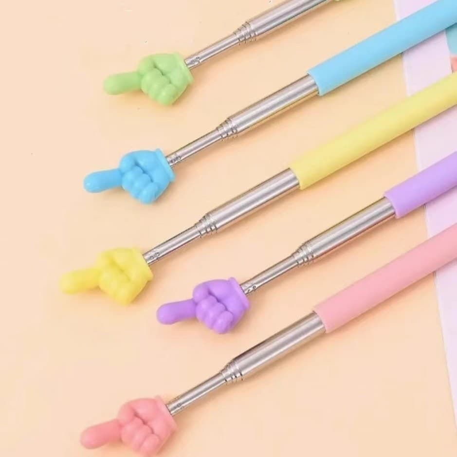 Children's Finger Reading Pointer Teacher's Pointer Stick Teaching Demonstration Display Reading Instruction Stick Props