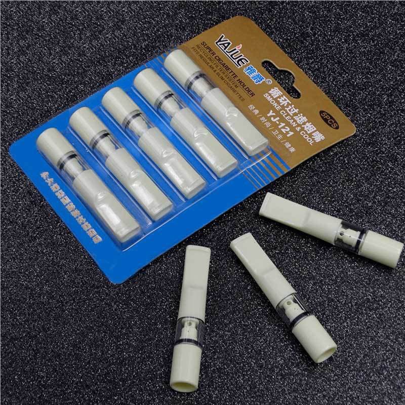Reusable Washable Cigarette Holder Filter for Men, Coarse Medium Fine Three-Use Smoking Filter Cigarette Holder Smoking Accessory
