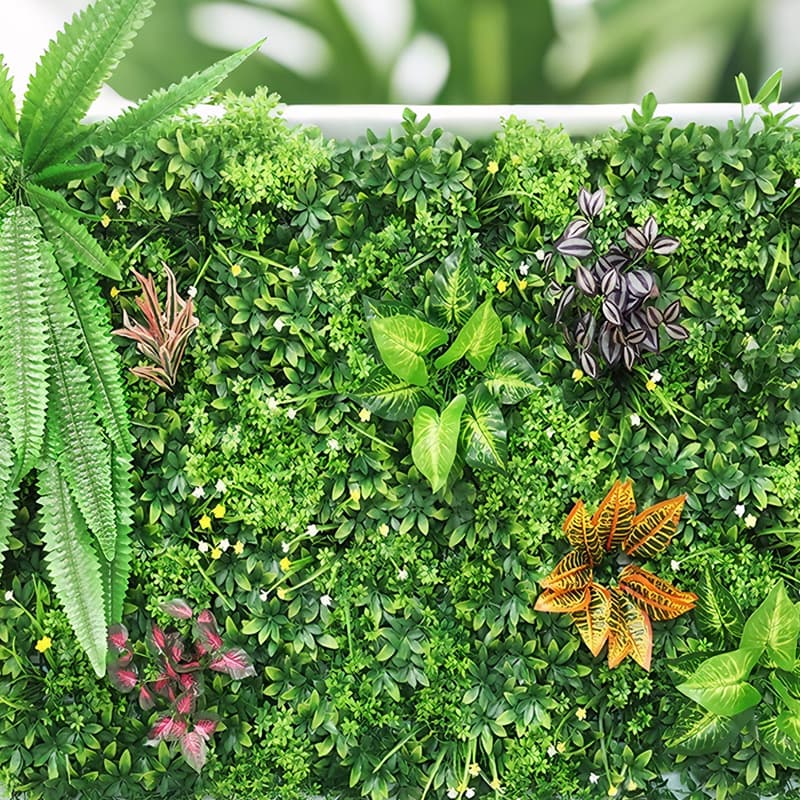 Artificial Wall Grass Cross-border Wholesale Plastic Greenery New Year Background Wall Manufacturer Indoor Internet Celebrity Simulation Decorative Plant Wall