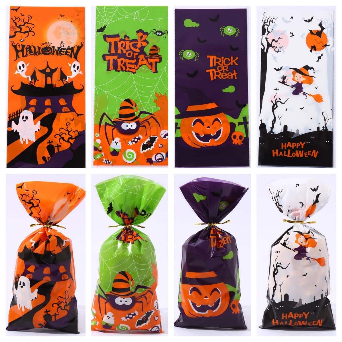 2026 Original Halloween Candy Bag Creative Tote Bag Children's Day Gift Wrapping Bag Party Favor Bag