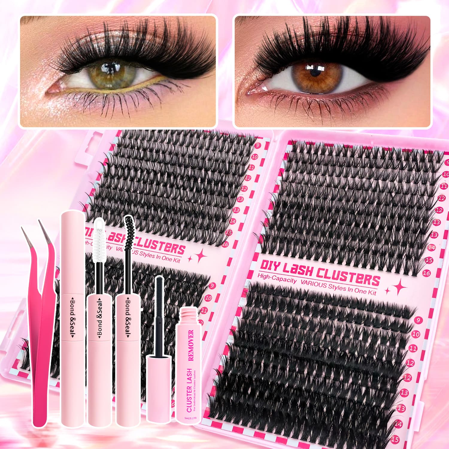 30406080D False Eyelashes Hot Selling on Independent European and American Sites, Harbin
