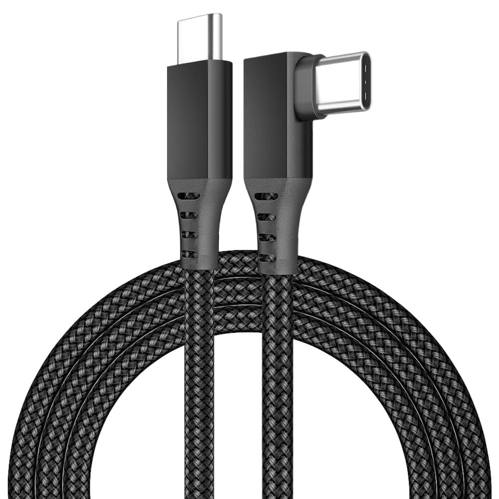 VR Headset Link Cable 5m Right-Angle Type-C Data Cable Oculus Quest 2 Link Cable