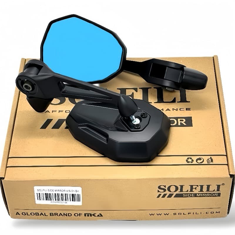 New AOS6 Purple Japan Rearview Mirror, Electric Motorcycle Niu Modification Accessories AOS3 Rearview Mirror