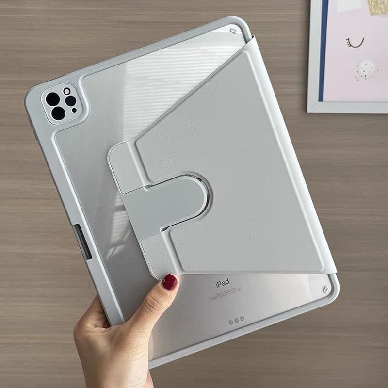 Carefully selected for ipadpro 13-inch protective case 360 rotation air11 pen slot 789 tablet case 10.2 anti-fall
