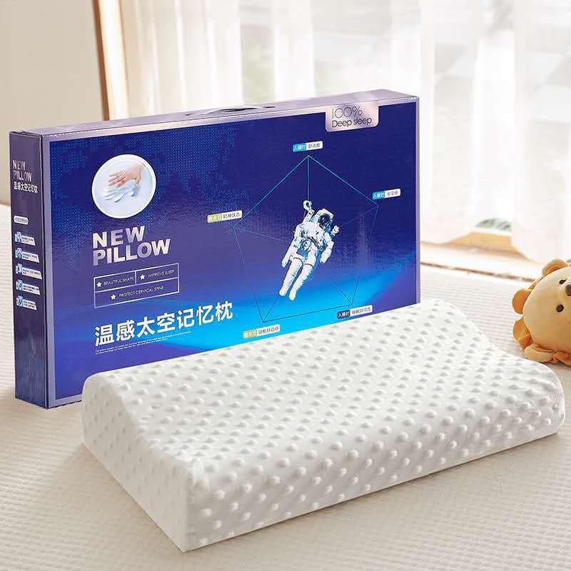 Memory foam pillow, slow rebound neck support pillow core, memory foam pillow core, sales promotion, gift pillow, group purchase, cross-border dropshipping.