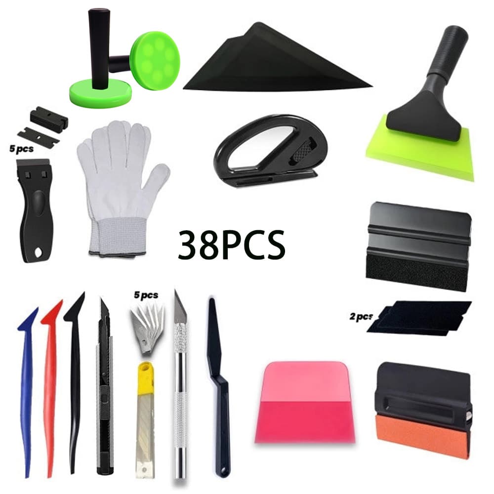 Car film tool beef tendon scraper glass water scraper beef tendon soft scraper car film scraper