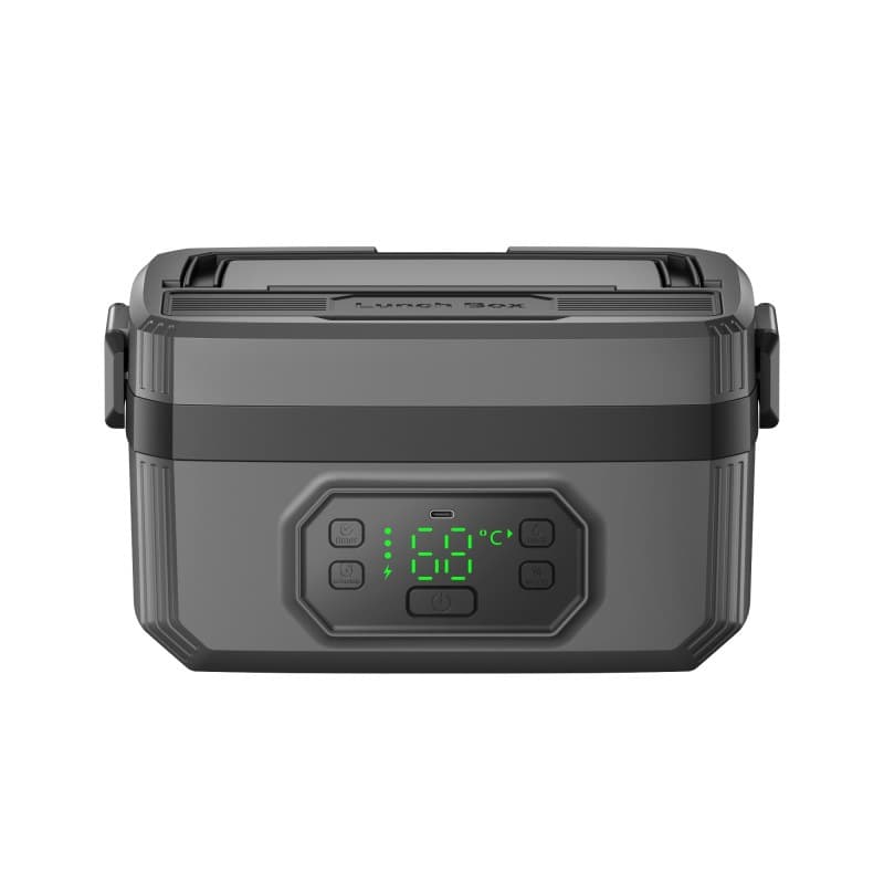Wuke Wireless Plug-Free No-Water-Added Portable Classroom Electric Heated Bento Box Insulated Rechargeable Lunch Box