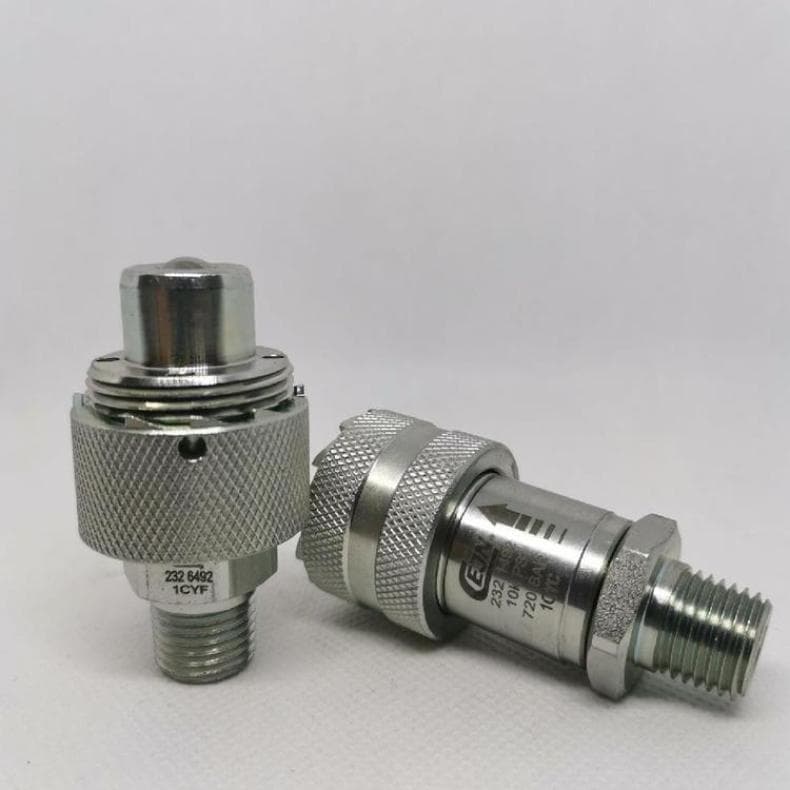 Swedish Imported CEJN Quick Connector 10 232 1492 50 No Carbon Steel Hydraulic Oil 72MPa