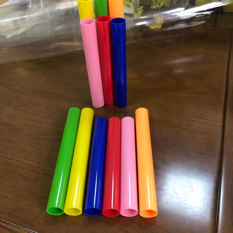 Manufacturer PVC transparent tube hard tube PVC packaging tube PVC tube round hard tube toy support tube PVC hard thin tube