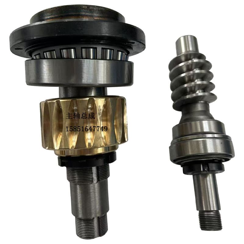275/315 Pipe Cutting Machine Parts Spindle Assembly Worm Gear Metal Circular Saw Machine Gear Worm Gear