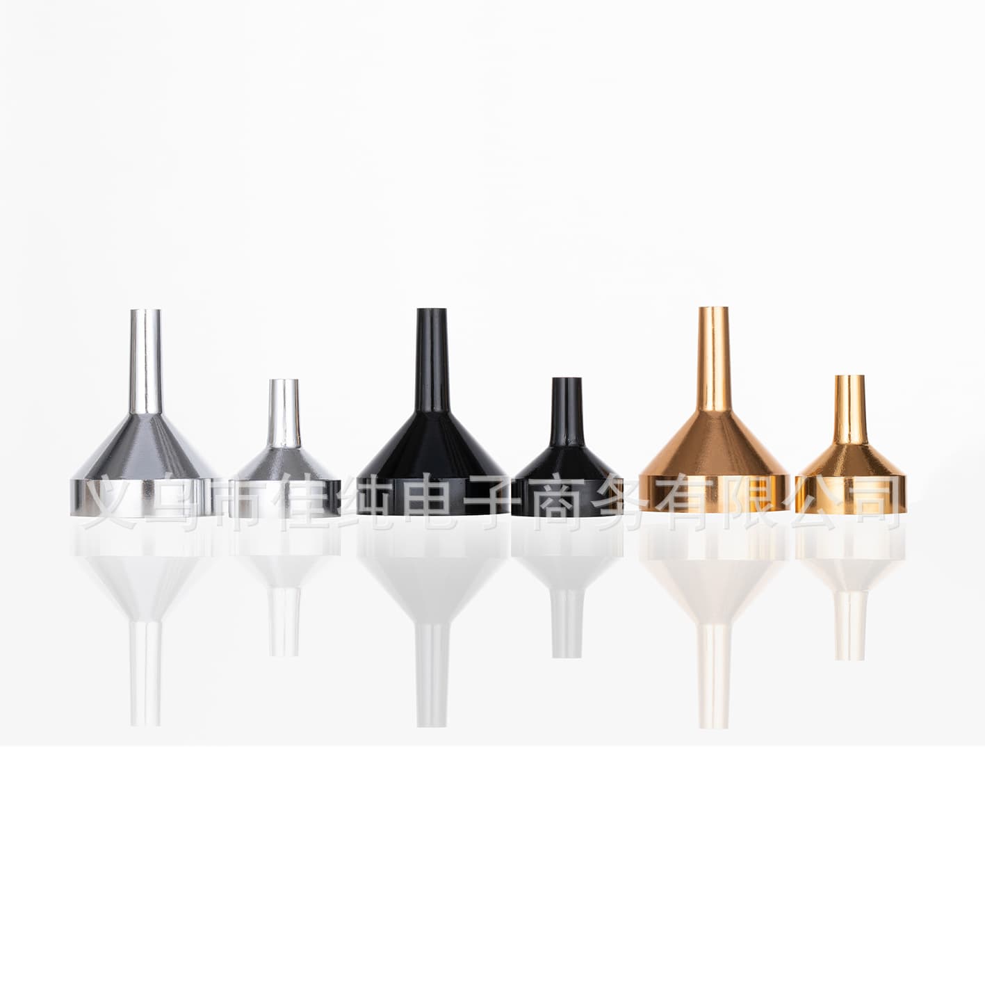 Perfume Funnel Mini Metal Funnel Aluminum Dispenser Perfume Filling Tool Liquid Dispensing In Stock
