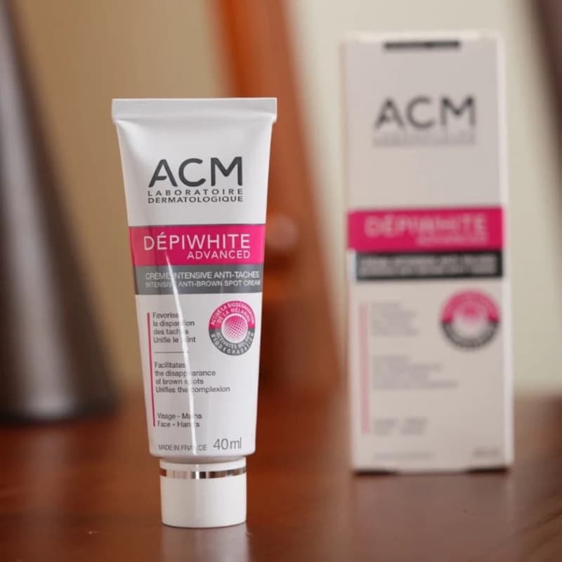 French ACM Aesthetic Whitening Essence Cream for Spot Removal, Brightening Skin Tone, Fading Dark Spots and Acne Scars