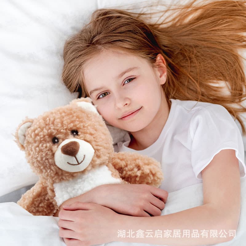 Amazon's best-selling cute cartoon plush toy hot compress pack for winter warmth, customization available, source factory.