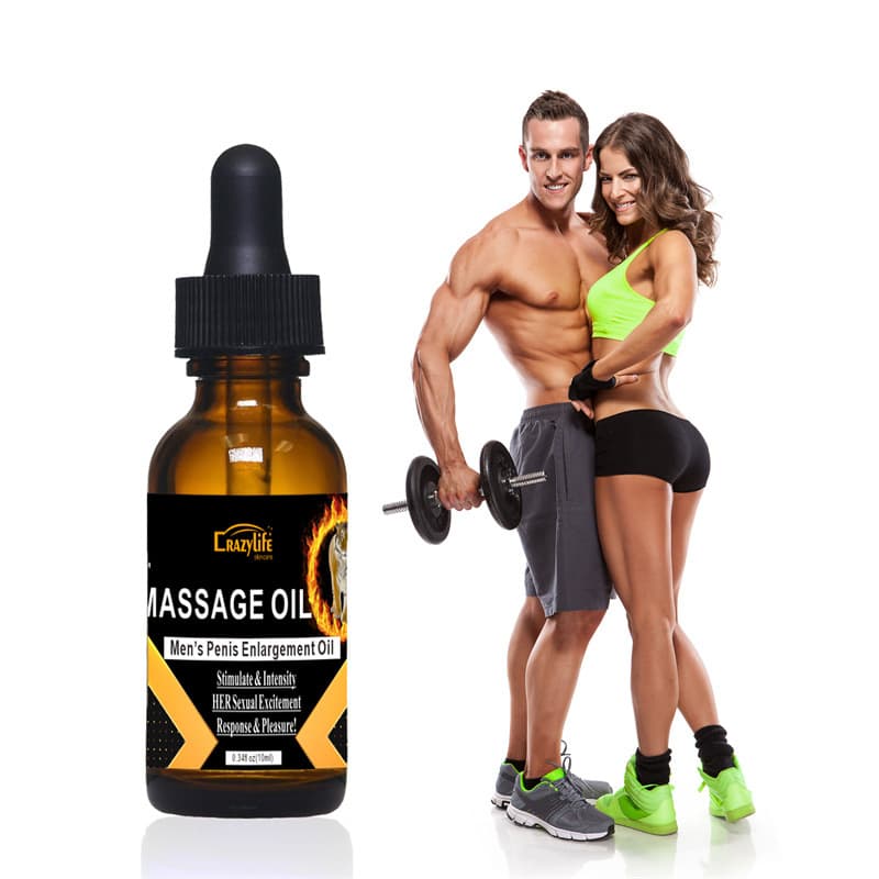 Crazylife Men's External Massage Oil for Private Parts, Adult Intimate Care Energy Oil, 10ml