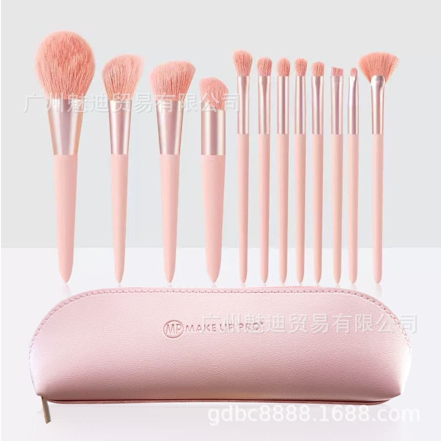 12/11pcs Pink Makeup Brush Set Feizixiao Set Tool Factory New