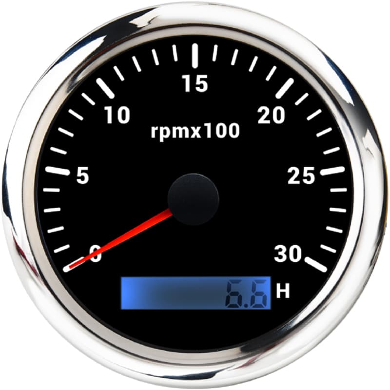85mm car ship tractor engine tachometer pointer 0-3/4/6/7/8K tachometer