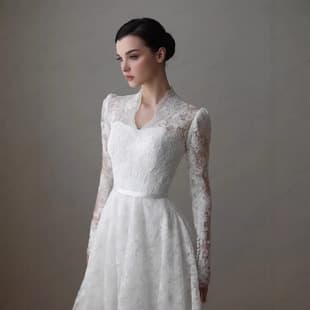 European and American Cross-Border Wedding Dress 2026 New Heavy Craft Petite Train High-End Vintage Main Wedding Dress Ceremony Gown