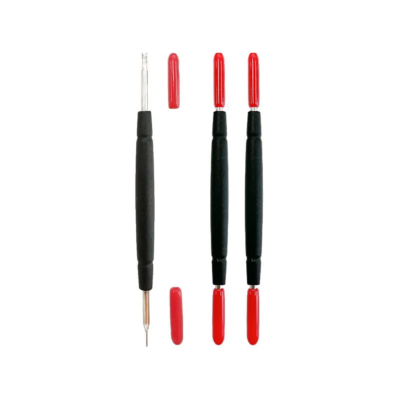 Watch Repair Tool with Protective Case Spring Bar Fork, Double-Ended Spring Bar Tool for Leather and Metal Straps, Watch Accessories, Lug Fork