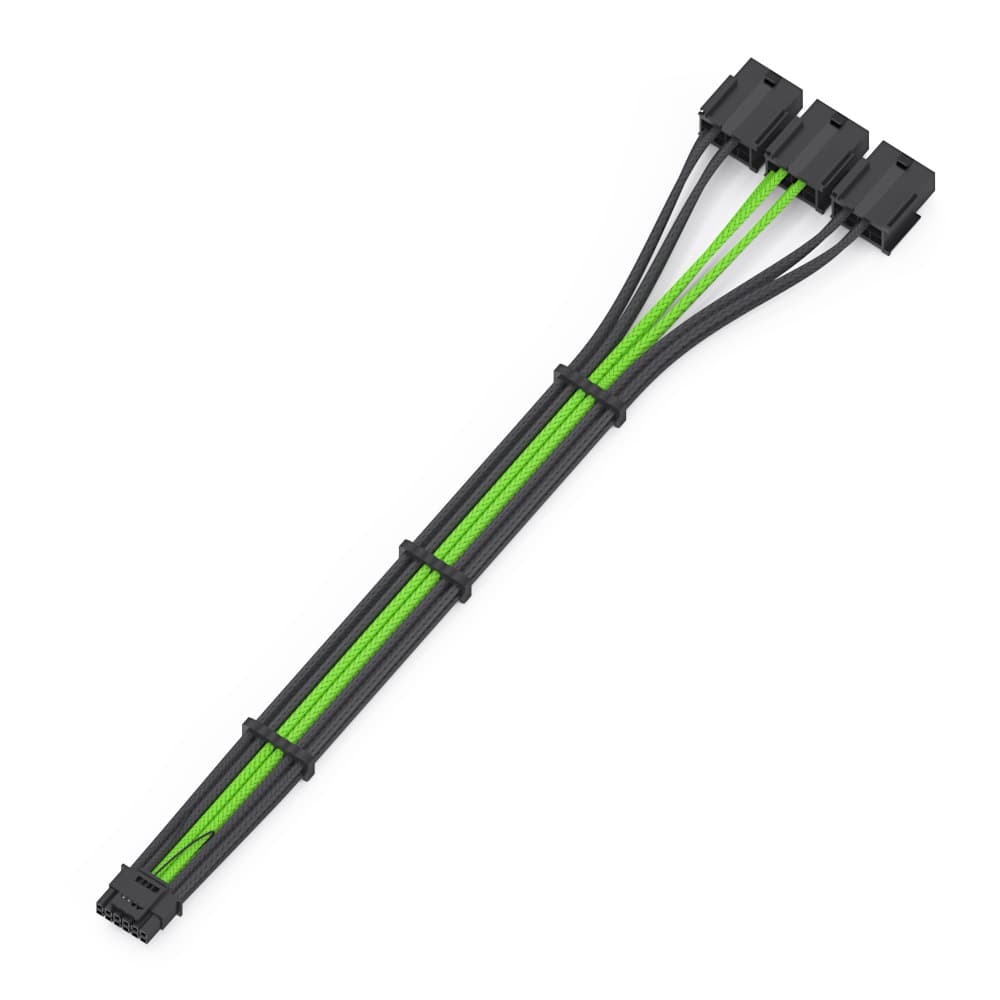 Power Supply Modular Cable 12VHPWR Modular Cable PCIE 5.0 Graphics Card Power Adapter Cable 16-pin to 8-pin