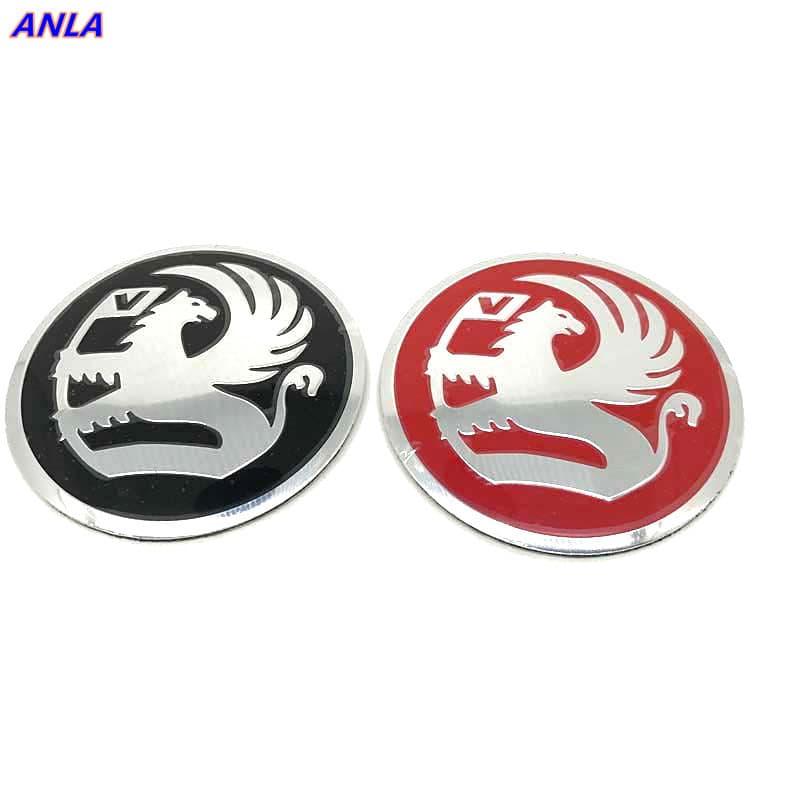 Vauxhall 56mm curved wheel cover label 65mm wheel hub label car label decorative label