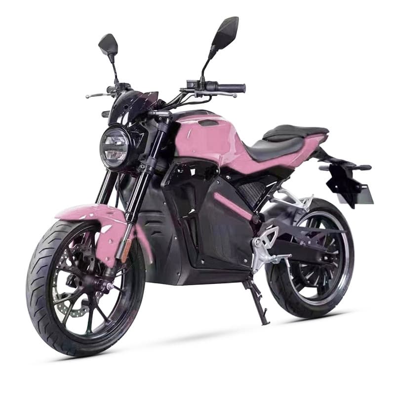 Electric Motorcycle V8 17-inch Wheel 72V Electric Scooter 2000W E-Motorcycle