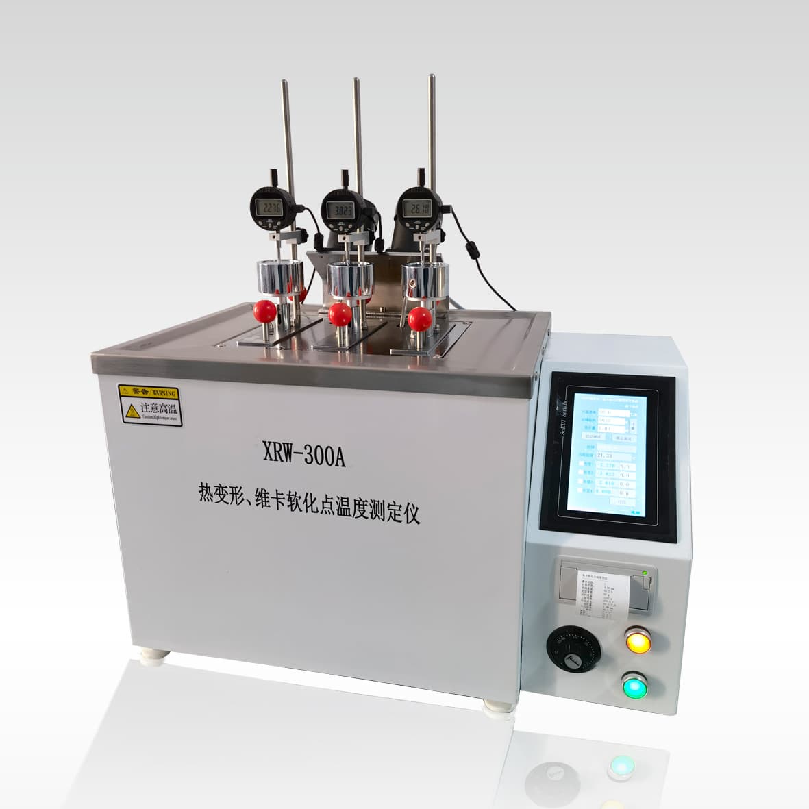 XRW-300A Three-Station Heat Distortion Vicat Softening Point Temperature Tester