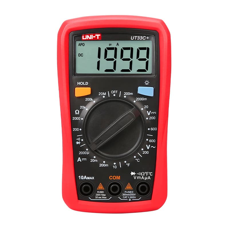 UniDe UT33A+/UT33B+/UT33C+/UT33D+ digital multimeter pocket high-precision multimeter