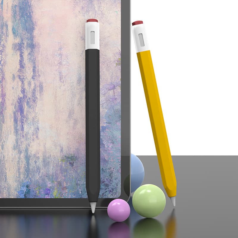 Compatible with Apple Pencil USB-C Case, Apple Pencil 3rd Gen Full Coverage Drop-Resistant Pencil Protective Sleeve, New 2nd Gen Silicone