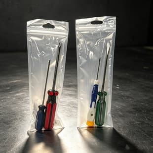Hardware Accessories Screwdriver Set Bagged Screwdriver Combination Random Assortment 2 Pieces Per Bag Hot Selling Bargain Product