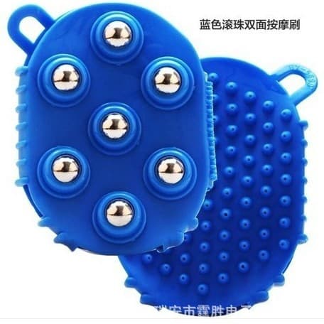 Seven Dragon Ball Massager Stainless Steel Seven Ball Massager 360-Degree Rotating Massage Balls Meridian Brush
