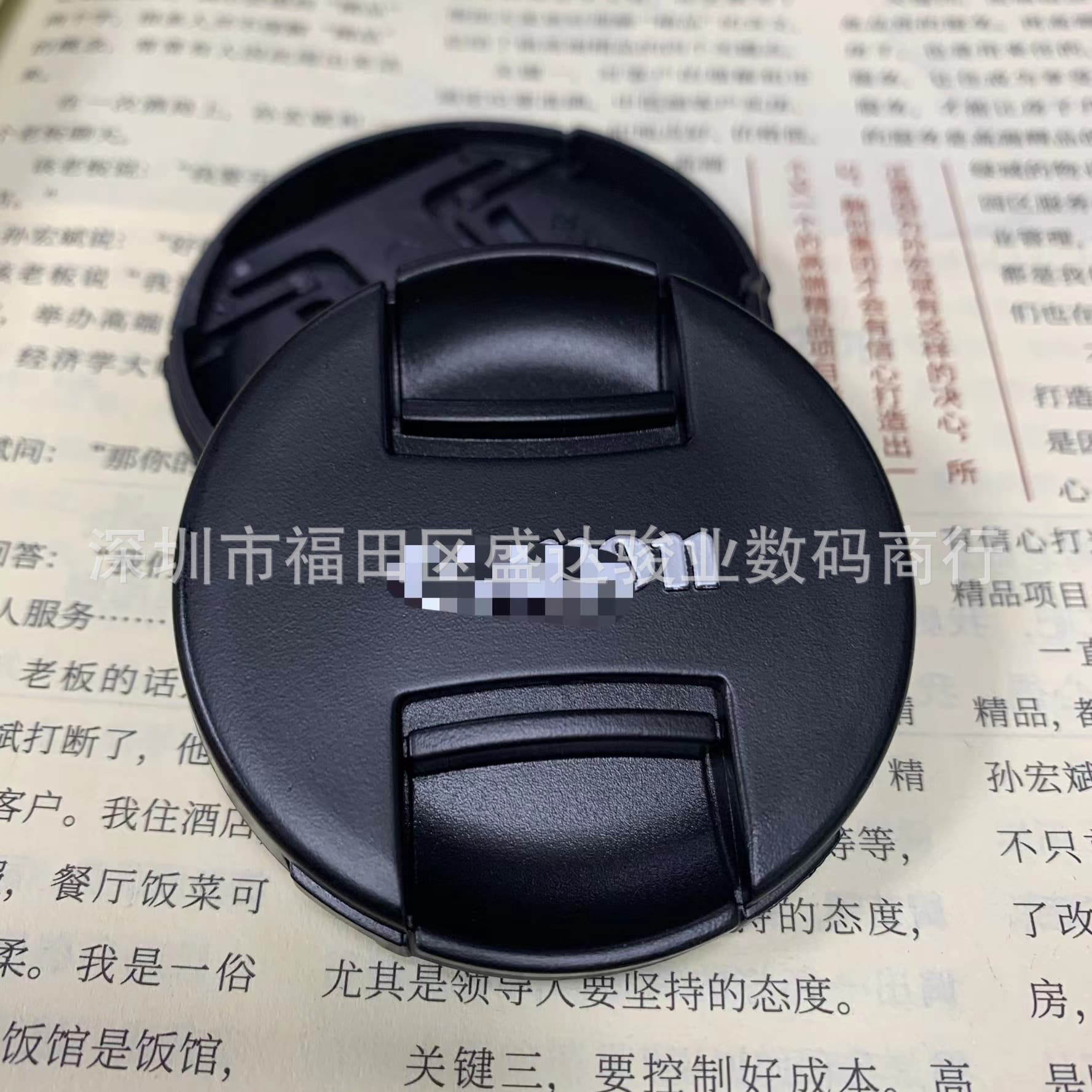 Compatible with EOS Camera Lens Cap 49/52/55/58/62/67/72/77/82mm Aperture Pinch-Type Manufacturer Bulk