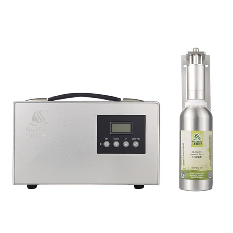 Aroma diffuser manufacturer supplies fully automatic aromatherapy systems and essential oil fragrance diffusers for hotels, bars, and shopping malls. OEM