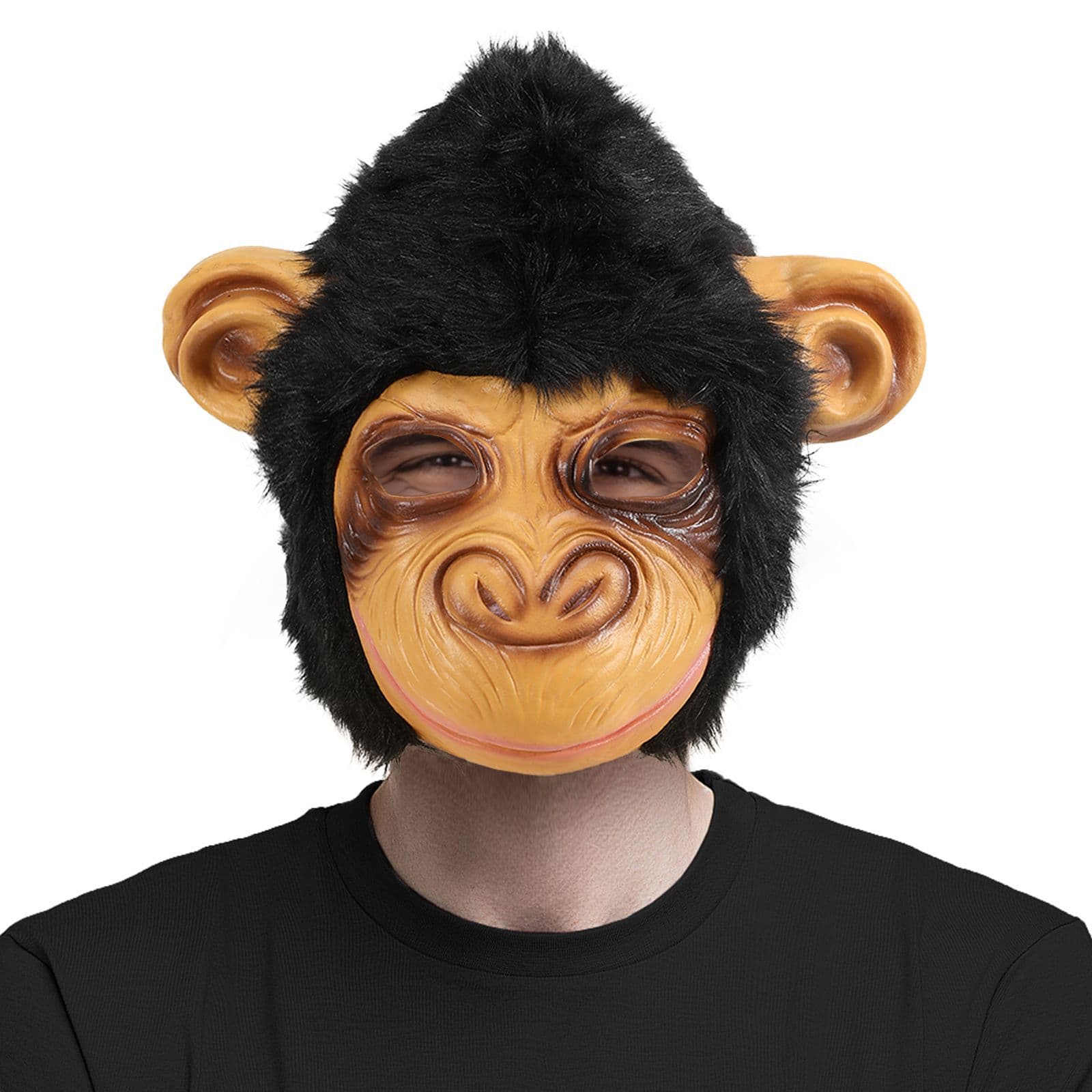 Gorilla Mask Headgear Animal Mask Halloween Latex Mask Role-Playing Party Prop Mask