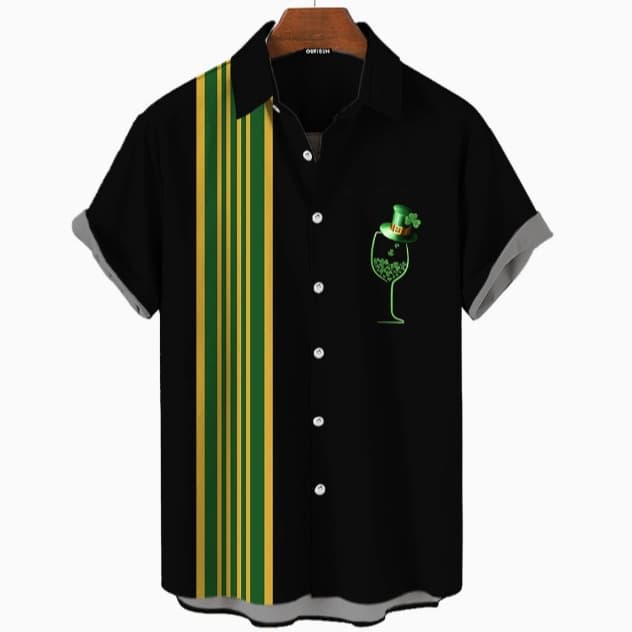 Shengpajie Cross-border Hot Selling Men's Short Sleeve Shirt 3D Digital Print Shirt Source 2025 Hawaii Shirt Style