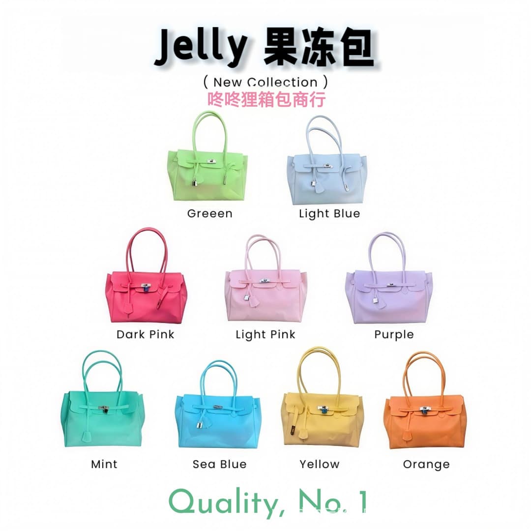 Cross-border New Product Korean-style Kiikii Jelly Bag Jelly Firkin Jelly Bag Kiiikiii Same Style Jelly Bag