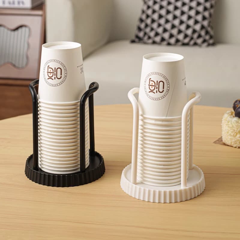 Disposable cup holder water dispenser paper cup water cup storage rack milk tea coffee shop bar home kitchen cup taker