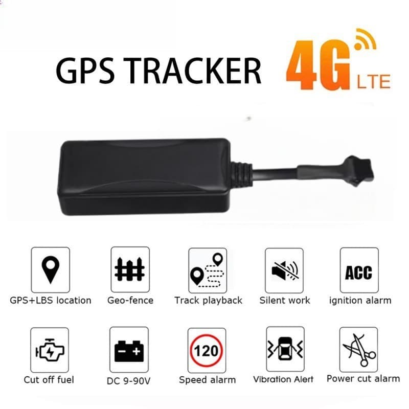 4G GPS Tracker Anti-Theft Lock Car GT06 Protocol SIMCOM7670S APP Tracking Device Compact Vehicle Security System with Accurate GPS